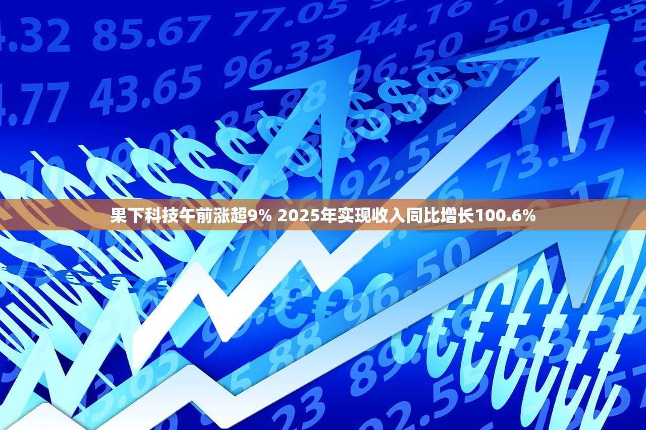 果下科技午前涨超9% 2025年实现收入同比增长100.6% 果下科技午前涨超9% 2025年实现收入同比增长100.6%