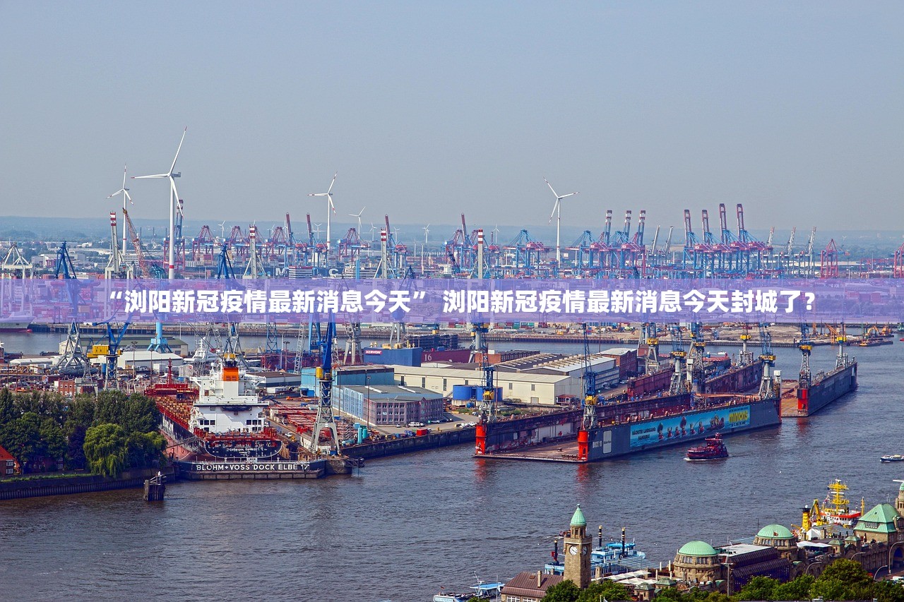“浏阳新冠疫情最新消息今天	” 浏阳新冠疫情最新消息今天封城了？