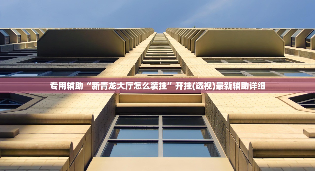 专用辅助“新青龙大厅怎么装挂”开挂(透视)最新辅助详细
