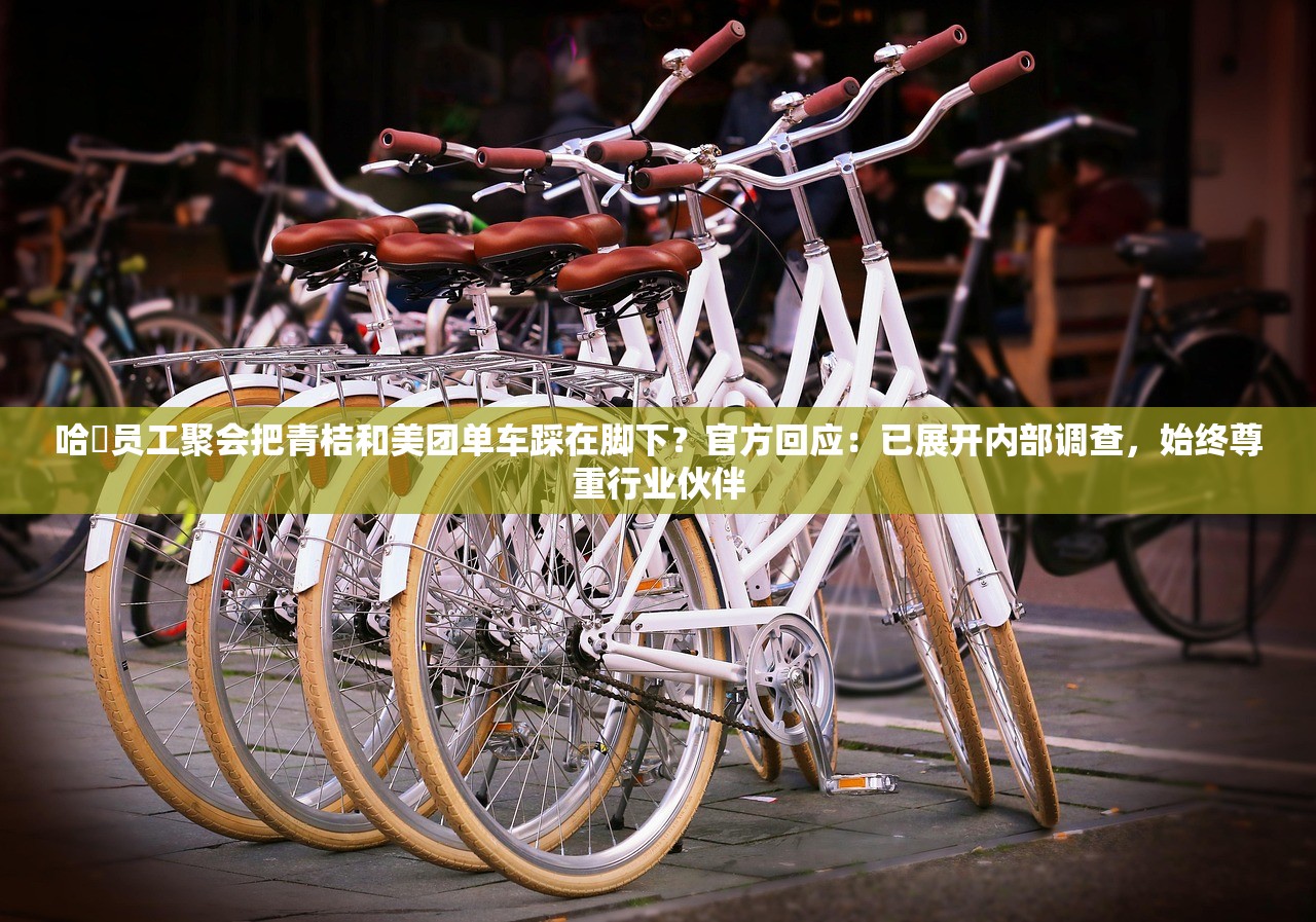 哈啰员工聚会把青桔和美团单车踩在脚下？官方回应：已展开内部调查	，始终尊重行业伙伴
