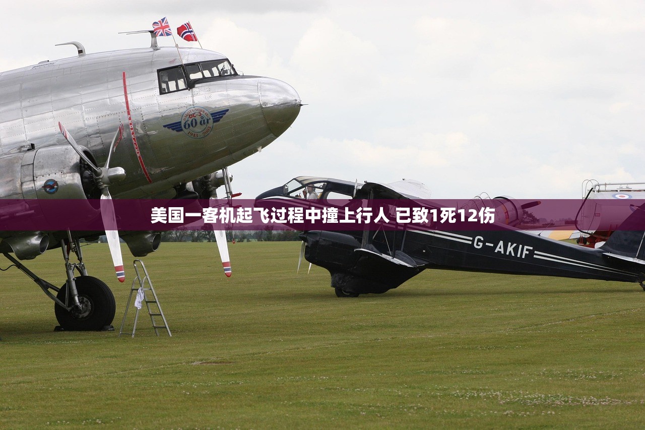 美国一客机起飞过程中撞上行人 已致1死12伤 美国一客机起飞过程中撞上行人 已致1死12伤