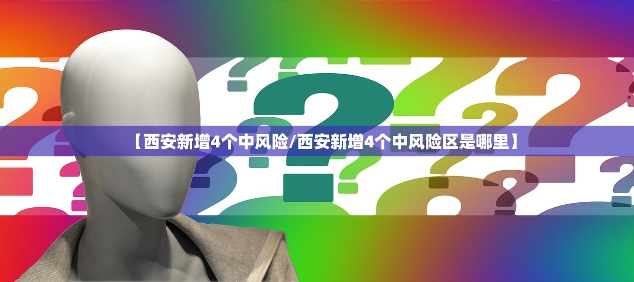 【西安新增4个中风险/西安新增4个中风险区是哪里】