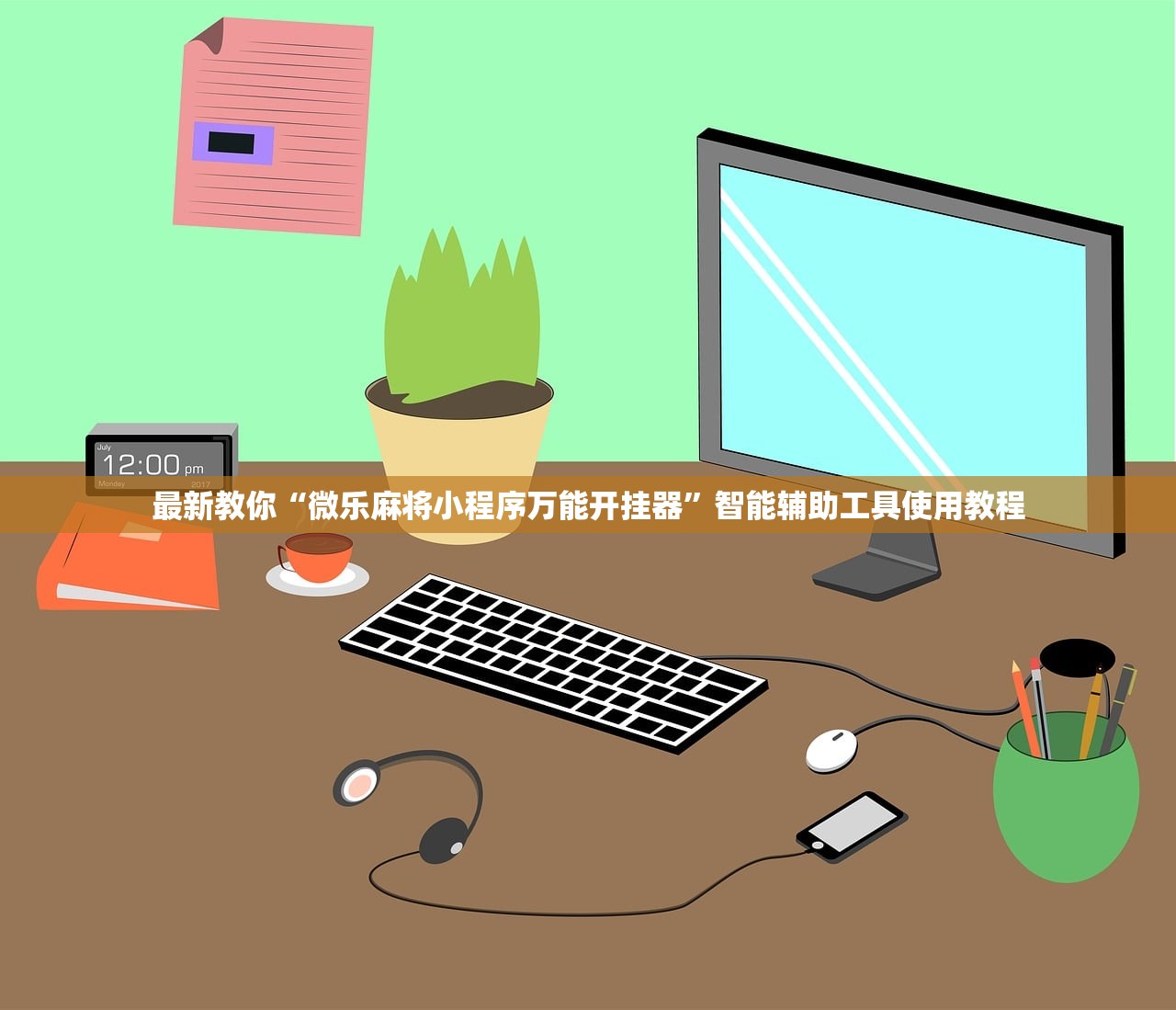 最新教你“微乐麻将小程序万能开挂器	”智能辅助工具使用教程