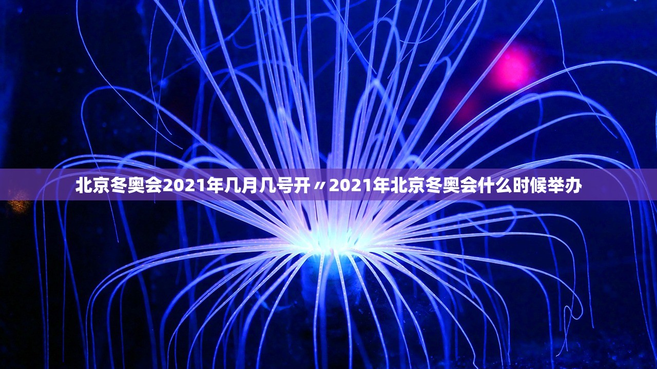 北京冬奥会2021年几月几号开〃2021年北京冬奥会什么时候举办 北京冬奥会2021年几月几号开〃2021年北京冬奥会什么时候举办