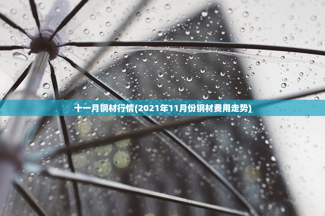 十一月钢材行情(2021年11月份钢材费用走势)