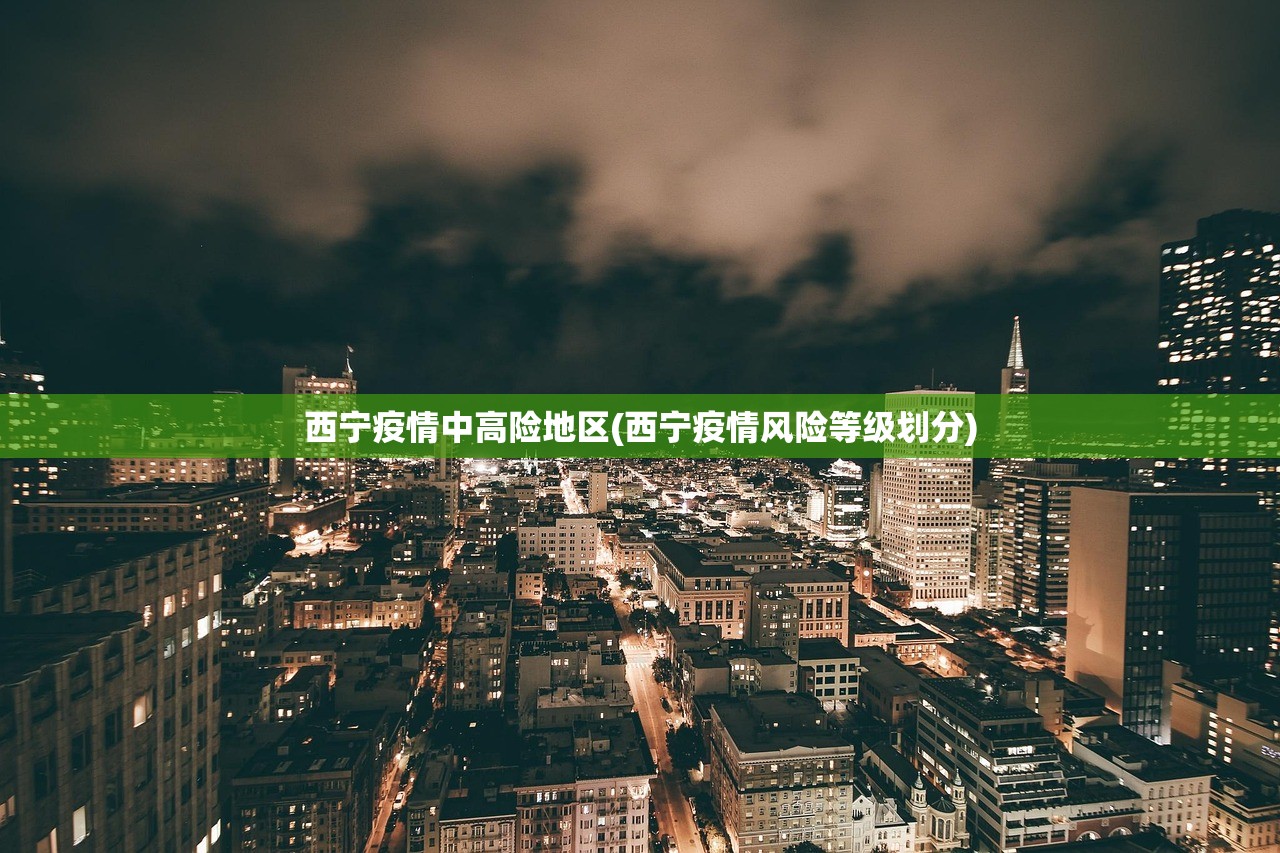 西宁疫情中高险地区(西宁疫情风险等级划分)