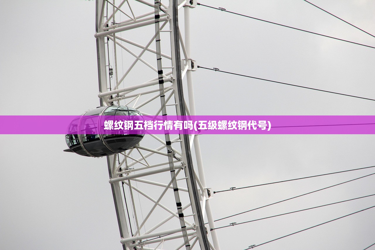 螺纹钢五档行情有吗(五级螺纹钢代号)