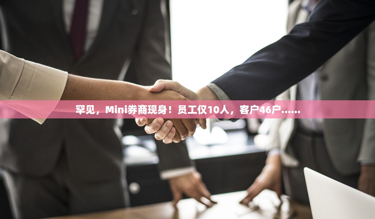罕见，Mini券商现身！员工仅10人，客户46户......