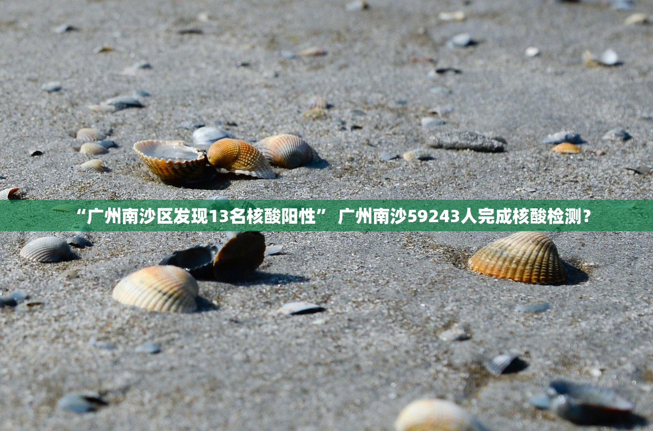 “广州南沙区发现13名核酸阳性” 广州南沙59243人完成核酸检测？
