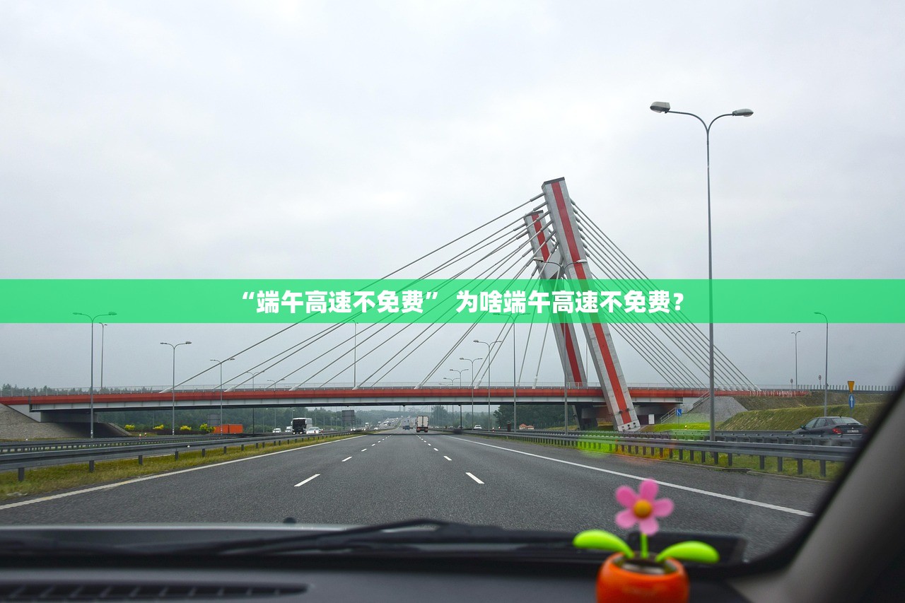 “端午高速不免费” 为啥端午高速不免费？