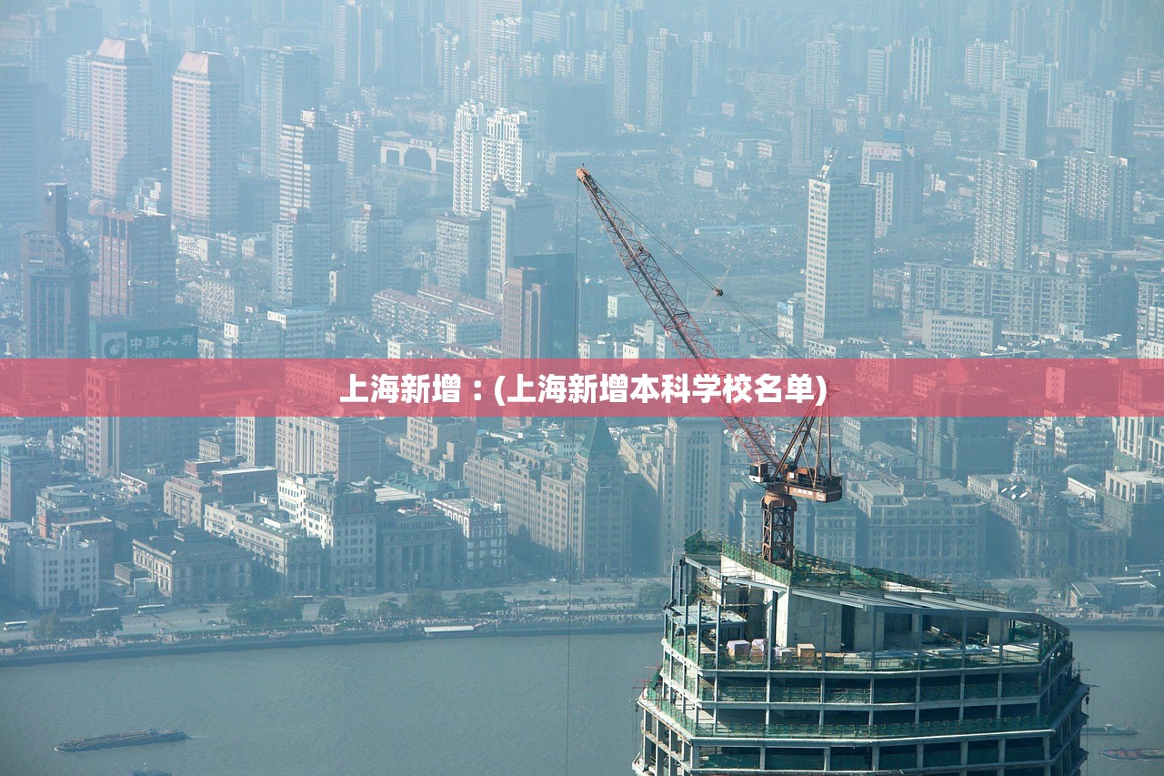 上海新增︰(上海新增本科学校名单) 上海新增︰(上海新增本科学校名单)