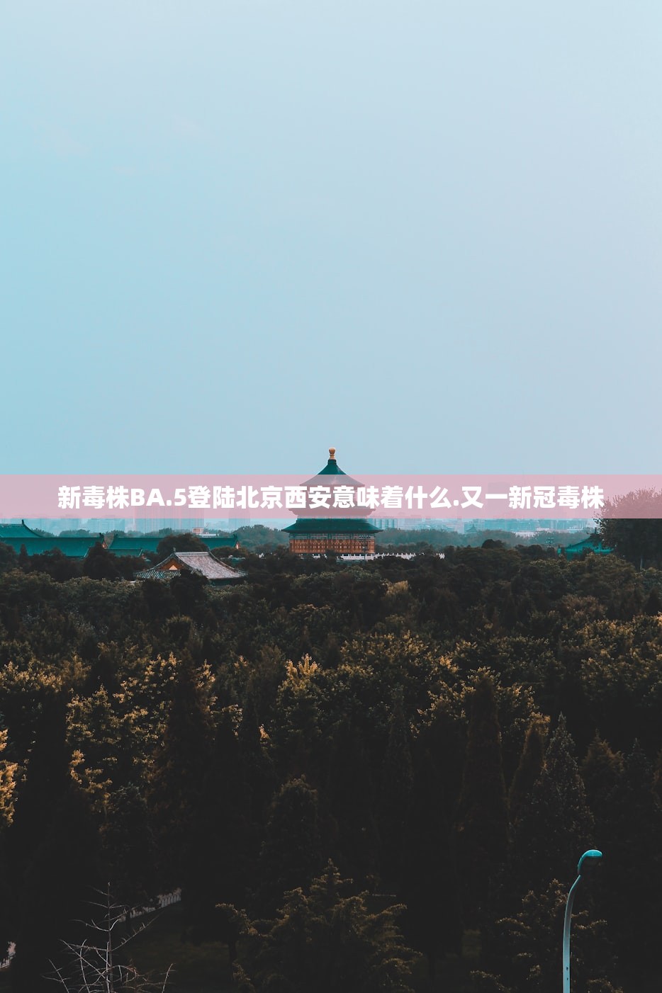 新毒株BA.5登陆北京西安意味着什么.又一新冠毒株 新毒株BA.5登陆北京西安意味着什么.又一新冠毒株