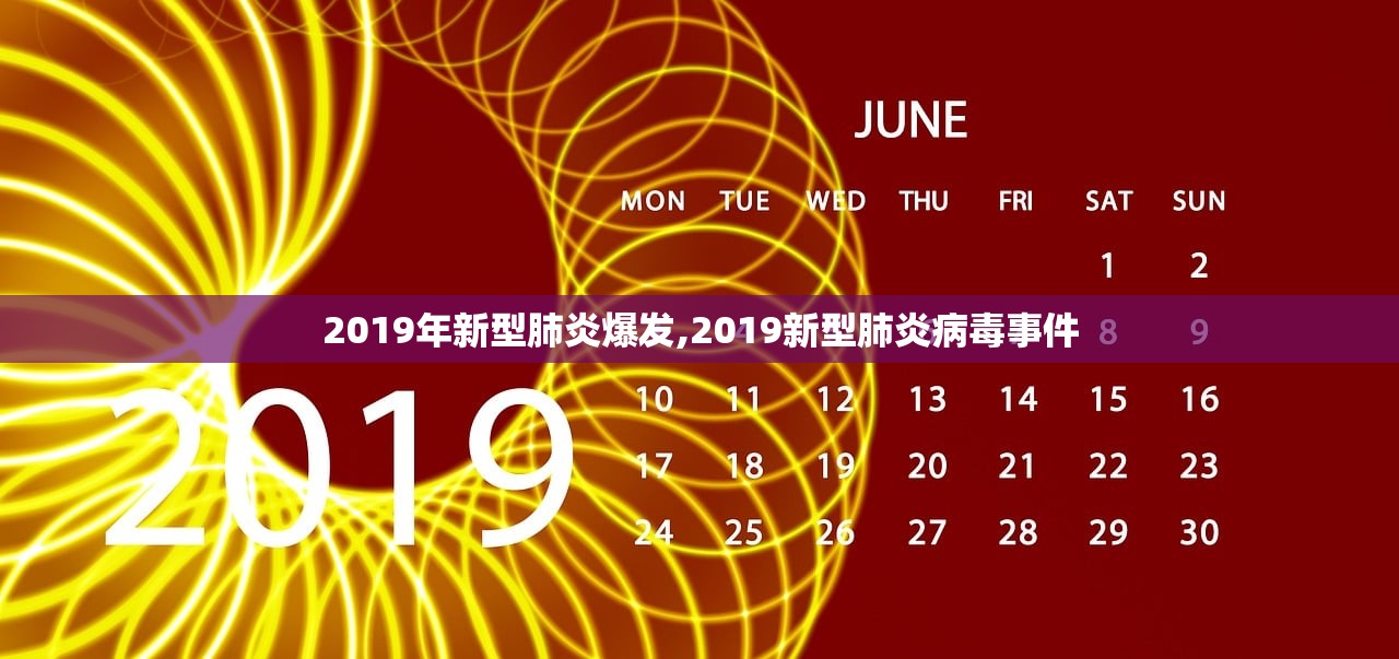 2019年新型肺炎爆发,2019新型肺炎病毒事件 2019年新型肺炎爆发,2019新型肺炎病毒事件