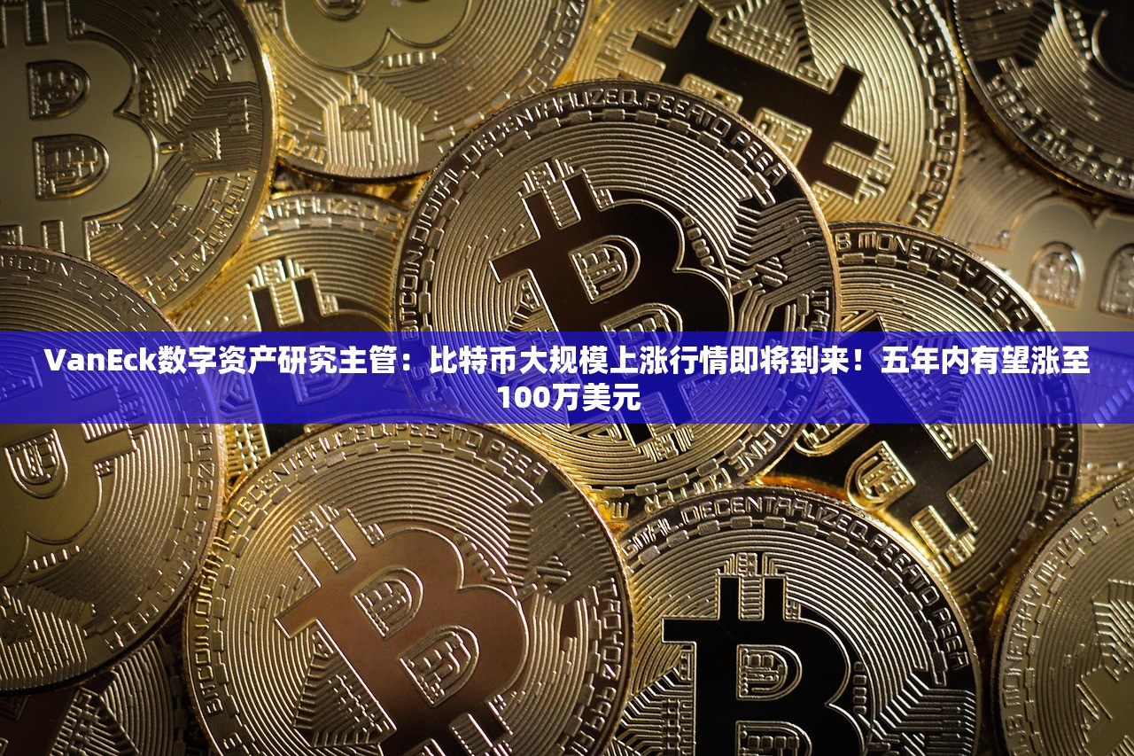 VanEck数字资产研究主管:比特币大规模上涨行情即将到来!五年内有望涨至100万美元 VanEck数字资产研究主管:比特币大规模上涨行情即将到来!五年内有望涨至100万美元