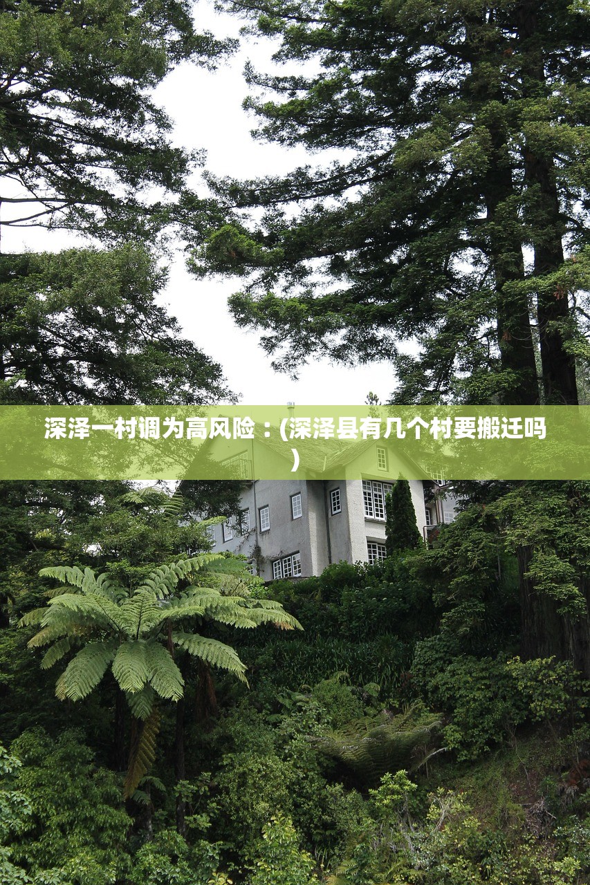 深泽一村调为高风险︰(深泽县有几个村要搬迁吗) 深泽一村调为高风险︰(深泽县有几个村要搬迁吗)