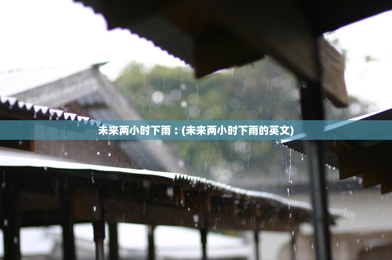 未来两小时下雨︰(未来两小时下雨的英文)