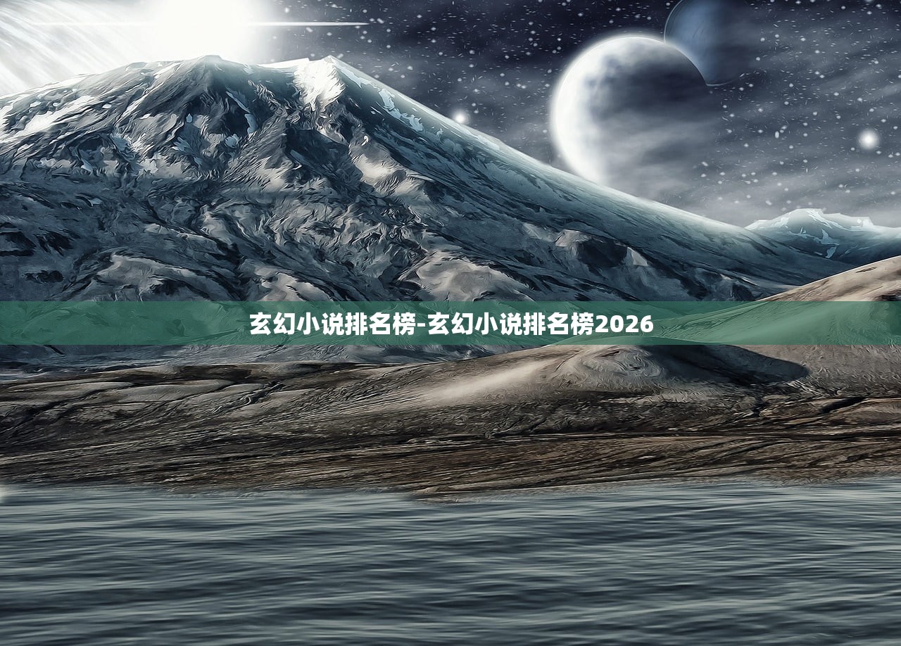 玄幻小说排名榜-玄幻小说排名榜2026