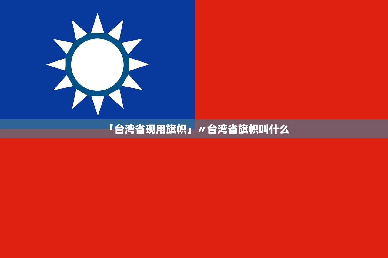「台湾省现用旗帜」〃台湾省旗帜叫什么
