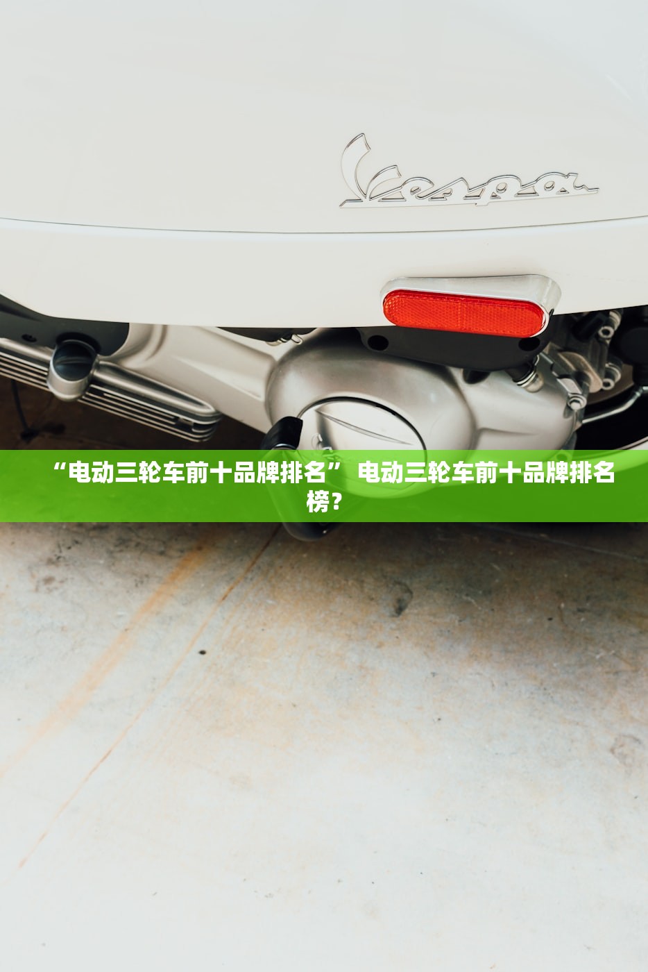 “电动三轮车前十品牌排名” 电动三轮车前十品牌排名榜？