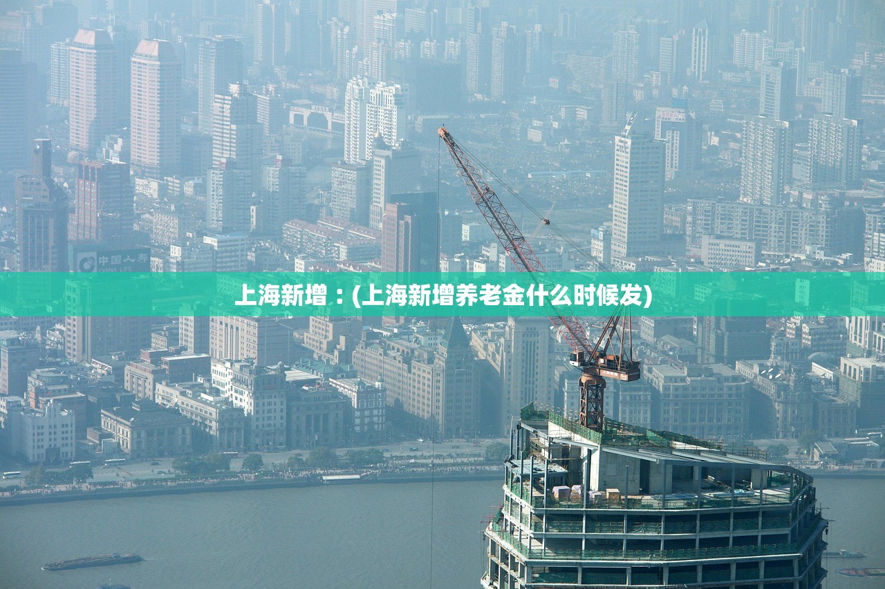 上海新增︰(上海新增养老金什么时候发) 上海新增︰(上海新增养老金什么时候发)