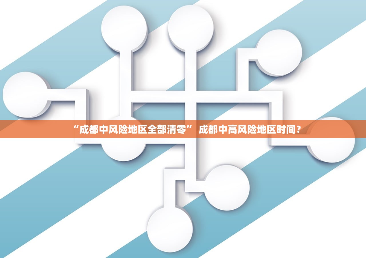 “成都中风险地区全部清零” 成都中高风险地区时间？